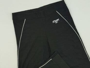 reebok spodnie dresowe damskie: Reebok, Spodnie 3/4 damskie, rozmiar L — 1