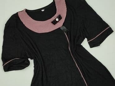 tanie bluzki z krótkim rękawem: Bluzka damska, rozmiar 2XL — 1