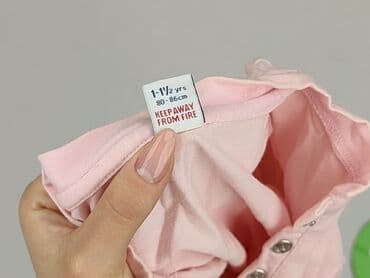 różowa koszulka niemiec: Blouse, Tu, 12-18 months, condition - Very good — 5