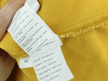 bluzka żółta w czarne paski: Twintip, Ogrodniczki damskie, rozmiar L — 6