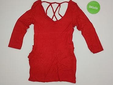 dekolt sukienki: Bluzka damska, rozmiar S — 3