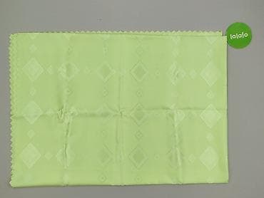 decor boxes: PL - Tablecloth 160 x 220, color - Light green, condition - Perfect — 3