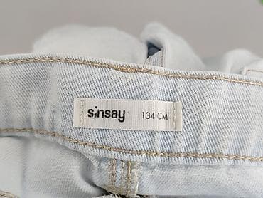 szale: Spodnie jeansowe, Sinsay, 9 lat, 128/134, stan - Bardzo dobry — 4