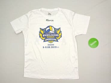 sinsay koszulka barcelony: T-shirt for men, L (EU 40), condition - Perfect — 2