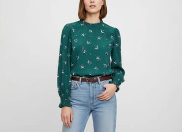 h m sweter w paski zielony: H&M, Bluzka damska, rozmiar S — 7