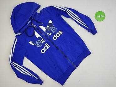 primark sweatshirt: Adidas, Bluza z kapturem damska, rozmiar L — 2