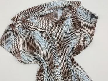 brązowa bluzki z krótkim rękawem: Bluzka damska, rozmiar M — 1