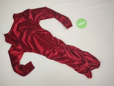 czerwone długie sukienki: Sukienka damska, rozmiar S — 2