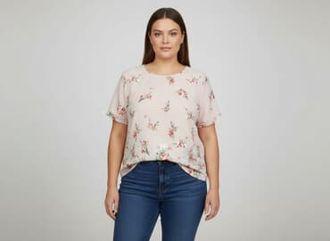 bluzka w kwiaty new yorker: New Look, Bluzka damska, rozmiar 2XL — 7