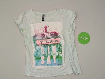 жіноча футболка m eu 38 візерунок принт колір білий: Sinsay, Women`s T-shirt, size M (EU 38) — 2