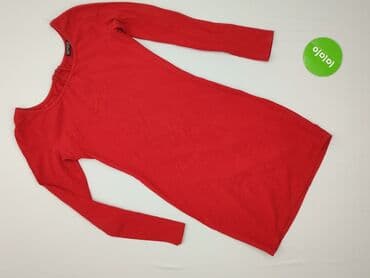 czerwona obcisła sukienka h m: Women`s dress, size S (EU 36) — 2