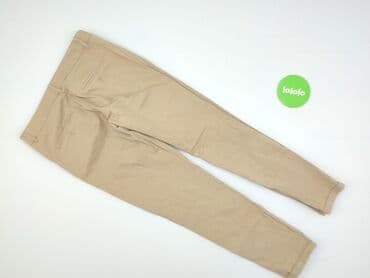 markowe dżinsy: Zara, Material trousers for women, size XS (EU 34) — 3