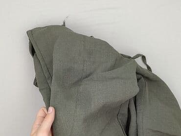spodnie joggery moro damskie: Material trousers for women, size S (EU 36) — 6