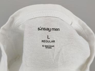 second hend: Sinsay, Koszulka dla mężczyzn, rozmiar L — 4