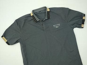 MILANO ITALY, Koszulka polo dla mężczyzn, rozmiar 2XL
