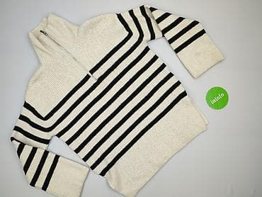 bialy polar: H&M, Sweter damski, rozmiar 2XL — 2