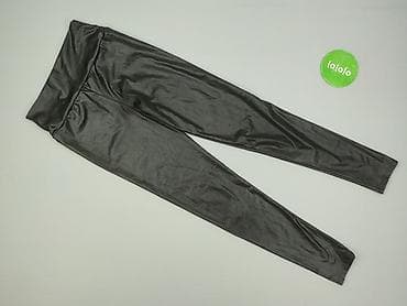 leginsy i stringi: Legginsy Ze skóry ekologicznej damskie, rozmiar M — 2