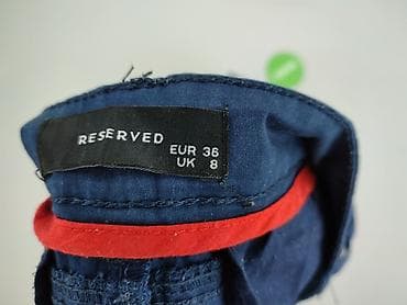 dresy w kant: Spodnie materiałowe damskie, rozmiar S — 4