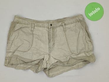 miss selfridge spodenki krótkie lniane: Topshop, Szorty damskie, rozmiar S — 2