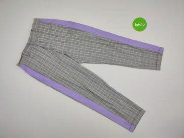 spodnie w panterkę sinsay: Spodnie materiałowe damskie, rozmiar L — 3