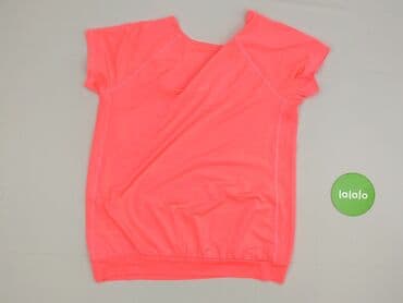 koszulka ze ściągaczem na dole: H&M Sport, T-shirt damski, rozmiar M — 4