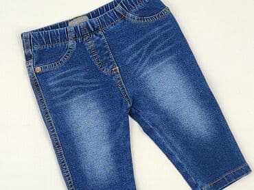 sukienka z lyocellu h: Denim pants, Next, 3-6 months, condition - Perfect — 1