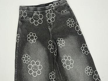 klapki do sukienki: Spodnie jeansowe, H&M, 14 lat, 158/164, stan - Idealny — 1