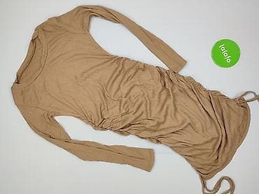 color beige: Sukienka damska, rozmiar S — 2