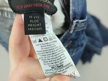 moda lata 70 sukienki: Spodnie jeansowe, Next, 11 lat, 146, stan - Bardzo dobry — 5