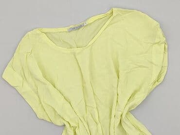 żółte bluzki z krótkim rękawem: QUIOSQUE, Bluzka damska, rozmiar L — 1