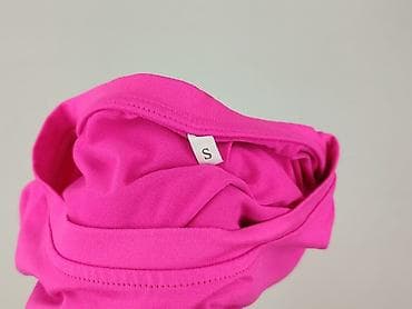 bluzki basic z dekoltem v: Calvin Klein, T-shirt damski, rozmiar S — 4