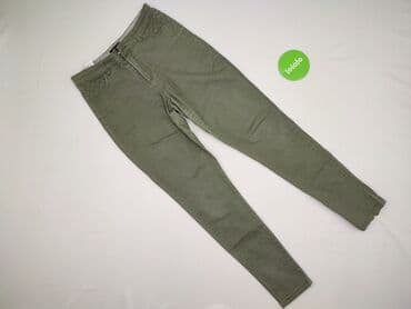 woskowane legginsy z wysokim stanem zara: Reserved, Spodnie materiałowe damskie, rozmiar M — 2