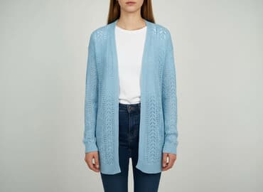 tanie narzutki damskie: Kardigan damski, rozmiar S — 5