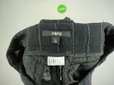 simple ubrania: SIMPLE, Spodnie materiałowe damskie, rozmiar XS — 5