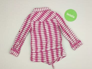 sweter hello kitty h: Koszula 2-3 lat, stan - Idealny, wzór - Kratka, kolor - Różowy — 3