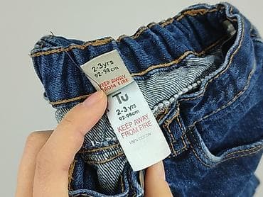 jeansy please: Spodnie jeansowe, Tu, 2-3 lat, 92/98, stan - Idealny — 4