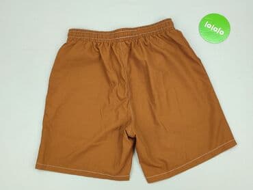 spodnie woskowane bezowe: Szorty dla mężczyzn, S — 3