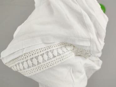 biała bluzka dekolt w łódkę: White, Bluzka damska, rozmiar M — 5