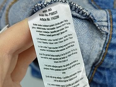 baleriny cropp: Dziecięca kurtka jeansowa, 7 lat, 116-122 cm, Kiki & Koko, stan - Bardzo dobry — 5