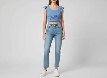 szorty damskie shein: Shein, Top damski, rozmiar M — 6