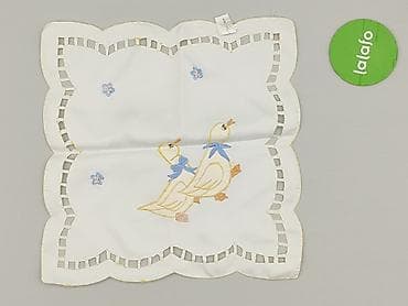Home care products, Housewares: PL - Napkin 40 x 40, color - White, condition - Perfect — 3