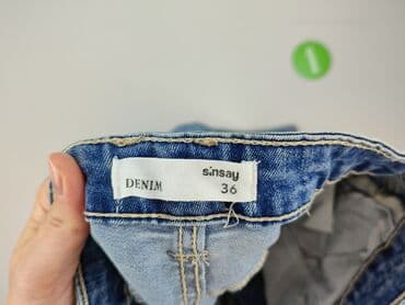 sinsay baggy jeans: Denim, Jeansy damskie, rozmiar S — 4