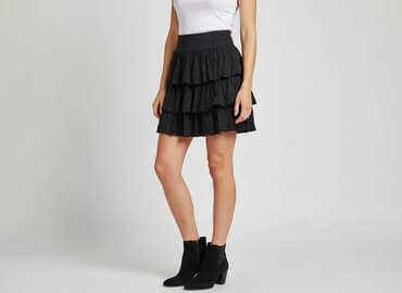 czarne spódniczka tenisowa: Spódnica damska, rozmiar L — 6