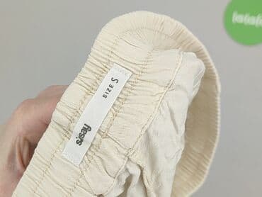 krótkie spodenki z szerokimi nogawkami: Szorty damskie, rozmiar S — 4