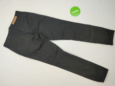 czarne spodnie goodies: Spodnie materiałowe damskie, rozmiar 4XL — 3