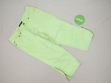 neonowe spodnie damskie: Nicole, Spodnie 3/4 damskie, rozmiar L — 2