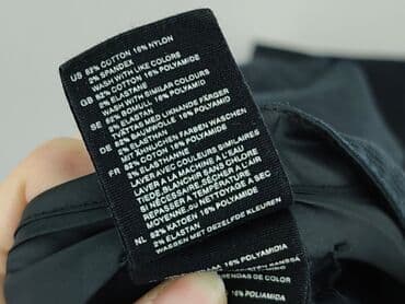 legginsy w prążki hm: H&M, Spodnie materiałowe damskie, rozmiar S — 5