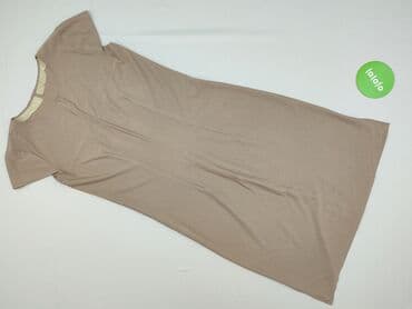 sukienki beżowa midi: Sukienka damska, rozmiar S — 2