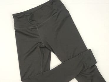 pluszowa kurtka z kapturem: Legginsy dziecięce, H&M, 12 lat, 152, stan - Dobry — 1