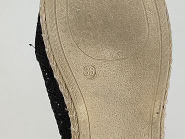 biale sandaly na platformie: Balerinki damskie, rozmiar 36 — 6